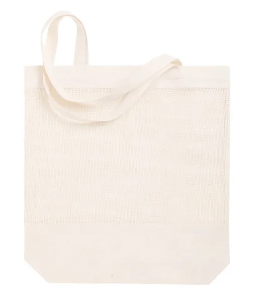 Martha cotton shopping bag, 170 g/m² Natural