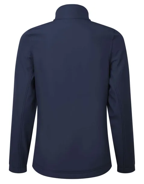 WINDCHECKER® WOMEN’S PRINTABLE & RECYCLED SOFTSHELL JACKET - Premier Navy