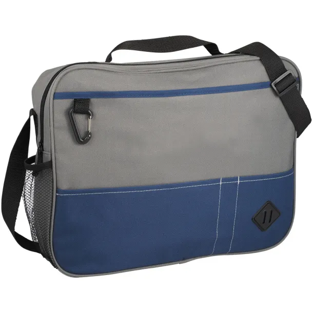 Hayden conference briefcase - Bullet Grey Navy Blue