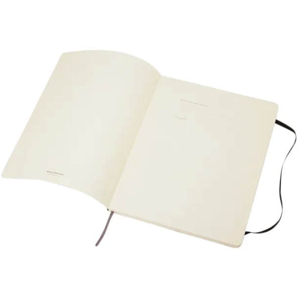 Moleskine Classic XL notes s mekim koricama - Moleskine Crna