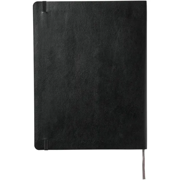 Moleskine Classic XL soft cover notebook - ruled - Moleskine Crna