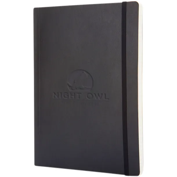 Moleskine Classic XL soft cover notebook - ruled - Moleskine Crna