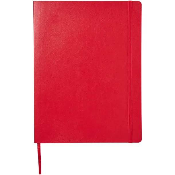 Moleskine Classic XL notes s mekim koricama - Moleskine Scarlet red