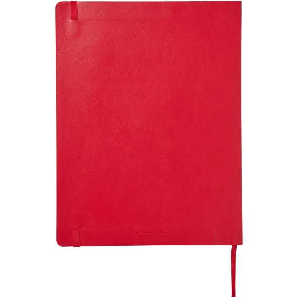 Moleskine Classic XL notes s mekim koricama - Moleskine Scarlet red