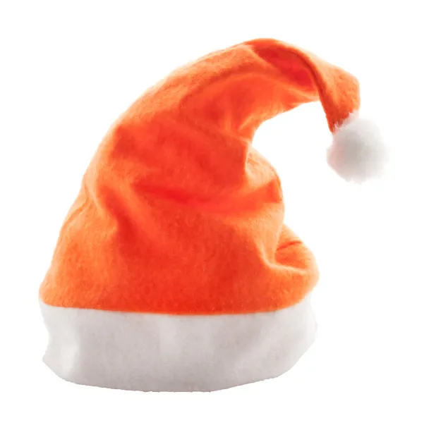 Papa Noel Santa hat Orange