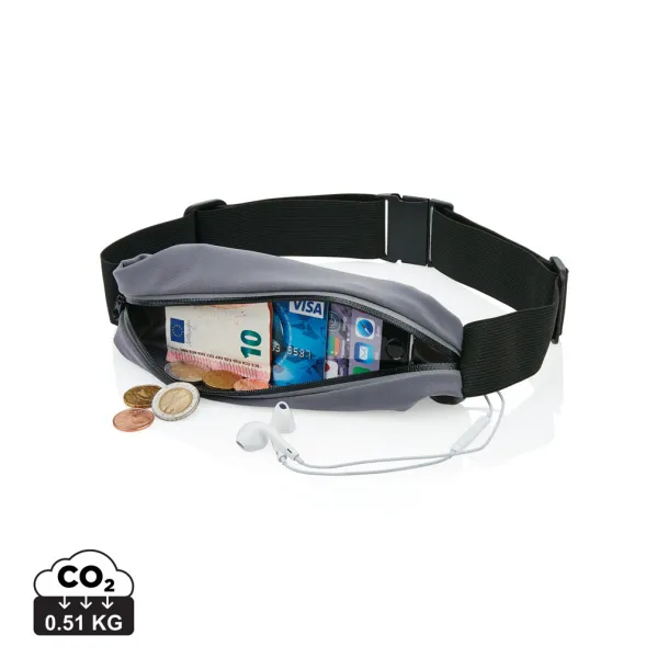  Universal sport belt - XD Collection Cool Grey 9 Black