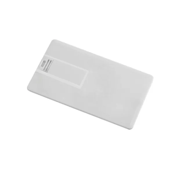  USB credit card memorijski stick white