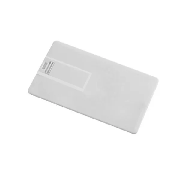  USB credit card memorijski stick white