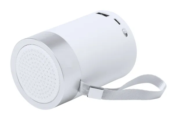 Garbo bluetooth speaker Silver White
