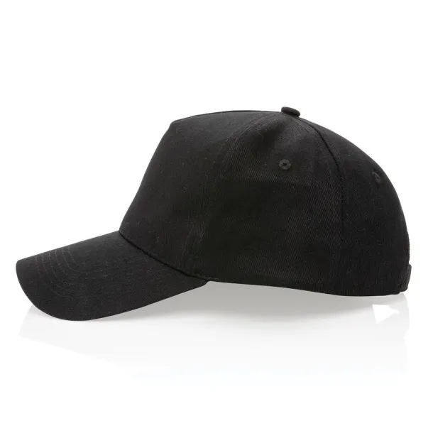 Impact 5panel 280gr Rcotton cap with AWARE™ tracer - XD Collection Black 