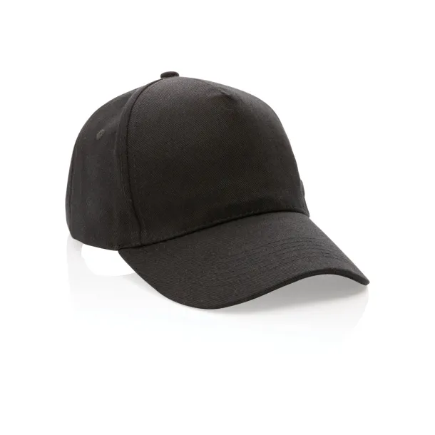 Impact 5panel 280gr Rcotton cap with AWARE™ tracer - XD Collection Black 