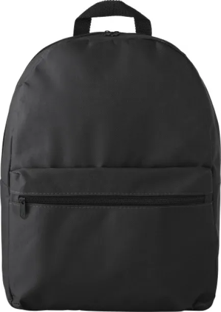 Dave Polyester (600D) backpack  Crna