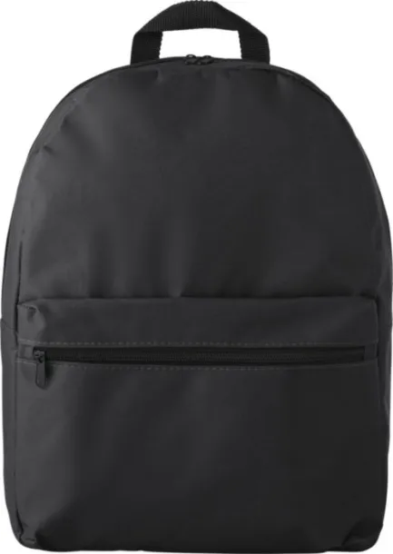 Dave Polyester (600D) backpack  Crna