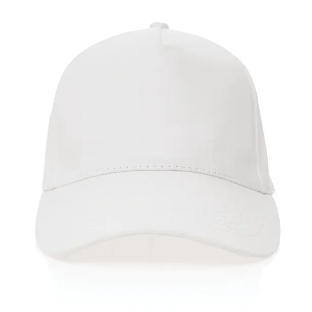 Impact 5panel 280gr Rcotton cap with AWARE™ tracer - XD Collection White 