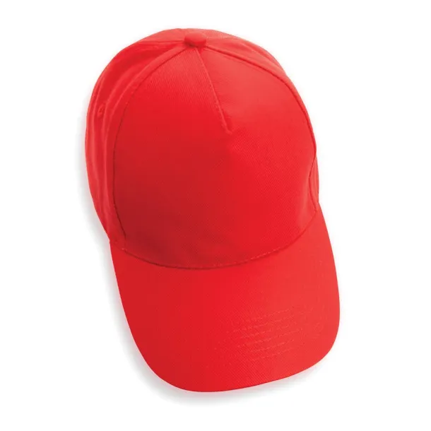 Impact 5panel 280gr Rcotton cap with AWARE™ tracer - XD Collection Red 