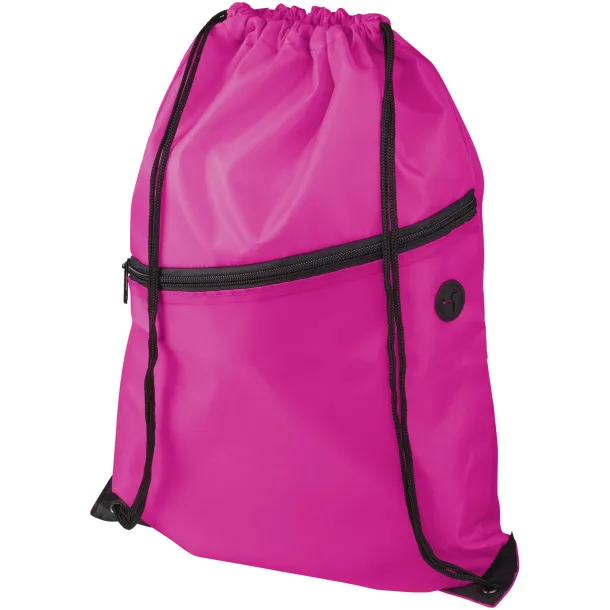 Oriole ruksak s vezicama i džepom Magenta