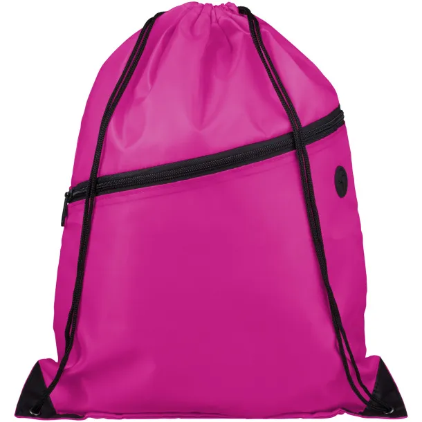 Oriole ruksak s vezicama i džepom Magenta