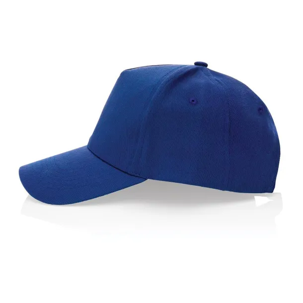 Impact 5panel 280gr Rcotton cap with AWARE™ tracer - XD Collection Blue 