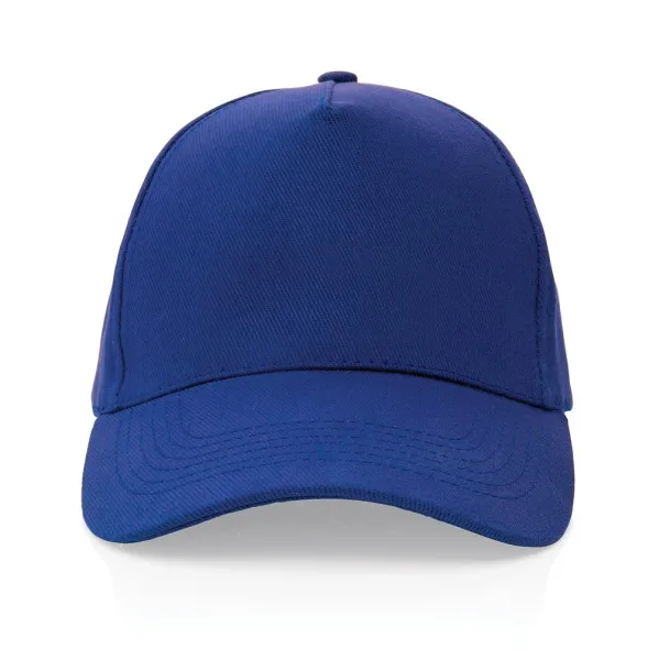 Impact 5panel 280gr Rcotton cap with AWARE™ tracer - XD Collection Blue 