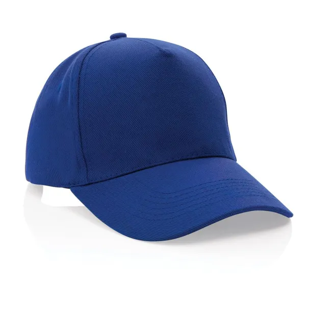 Impact 5panel 280gr Rcotton cap with AWARE™ tracer - XD Collection Blue 