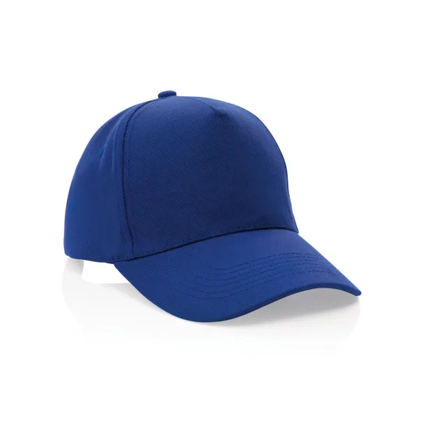 Impact 5panel 280gr Rcotton cap with AWARE™ tracer - XD Collection Blue 