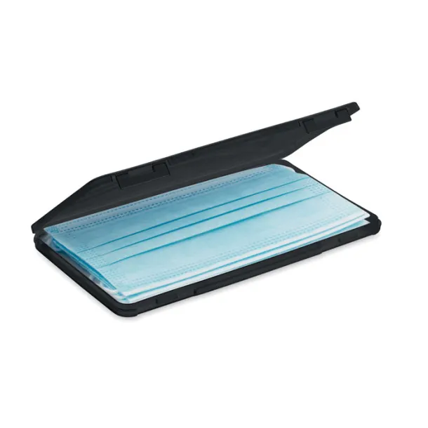 CASE PP mask case transparent grey