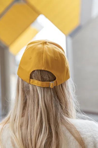 Impact 5panel 280gr Rcotton cap with AWARE™ tracer - XD Collection Yellow 