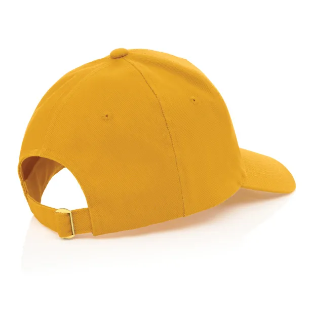 Impact 5panel 280gr Rcotton cap with AWARE™ tracer - XD Collection Yellow 