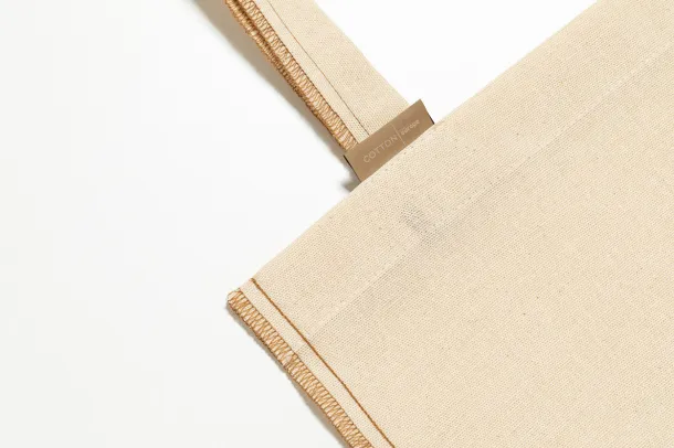 Lombak cotton shopping bag, 140 g/m² Natural