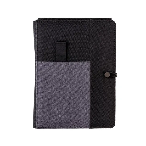  Kyoto notebook with 5W wireless charging Black