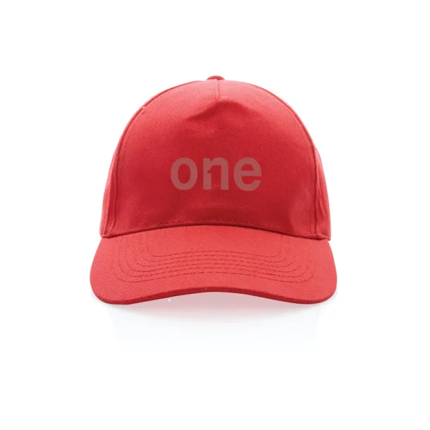 Impact 5panel 280gr Rcotton cap with AWARE™ tracer - XD Collection Red 