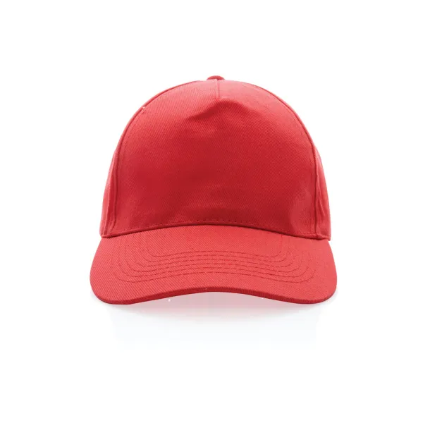 Impact 5panel 280gr Rcotton cap with AWARE™ tracer - XD Collection luscious red