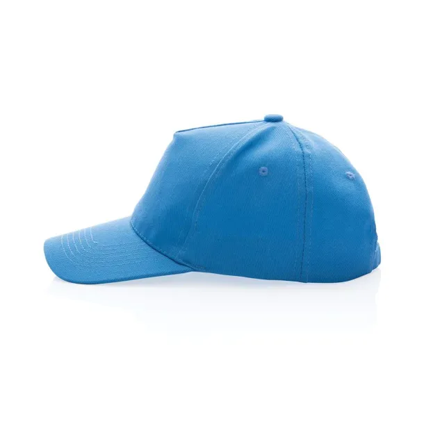 Impact 5panel 280gr Rcotton cap with AWARE™ tracer - XD Collection blue 