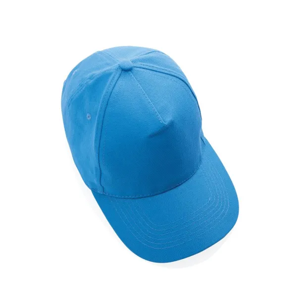 Impact 5panel 280gr Rcotton cap with AWARE™ tracer - XD Collection blue 