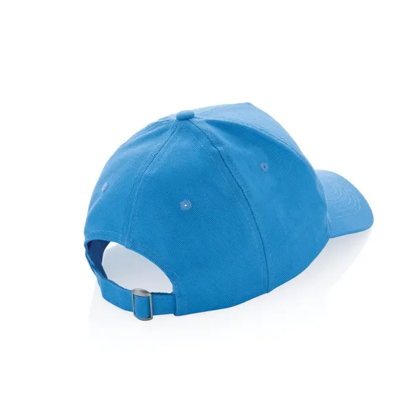 Impact 5panel 280gr Rcotton cap with AWARE™ tracer - XD Collection blue 