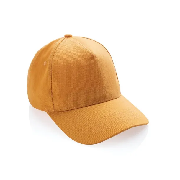 Impact 5panel 280gr Rcotton cap with AWARE™ tracer - XD Collection sundial orange