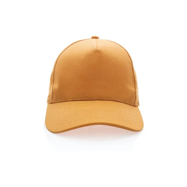 Impact 280gr kapa šilterica od recikliranog pamuka s AWARE™ tragačem - 5 panela - XD Collection Orange 
