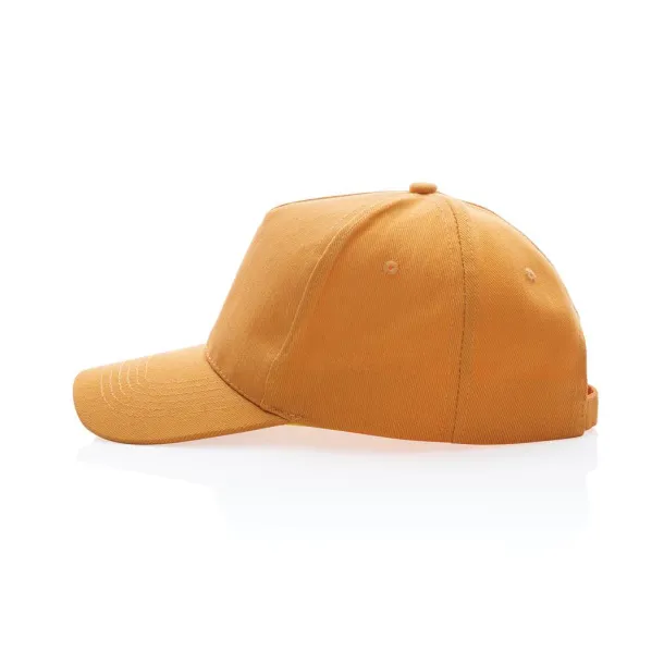 Impact 280gr kapa šilterica od recikliranog pamuka s AWARE™ tragačem - 5 panela - XD Collection Orange 