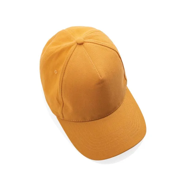 Impact 280gr kapa šilterica od recikliranog pamuka s AWARE™ tragačem - 5 panela - XD Collection Orange 