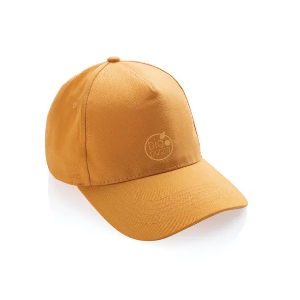 Impact 5panel 280gr Rcotton cap with AWARE™ tracer - XD Collection sundial orange