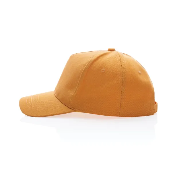 Impact 5panel 280gr Rcotton cap with AWARE™ tracer - XD Collection sundial orange