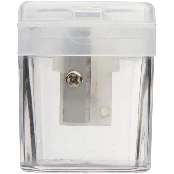 Sharpi sharpener with container - Bullet White