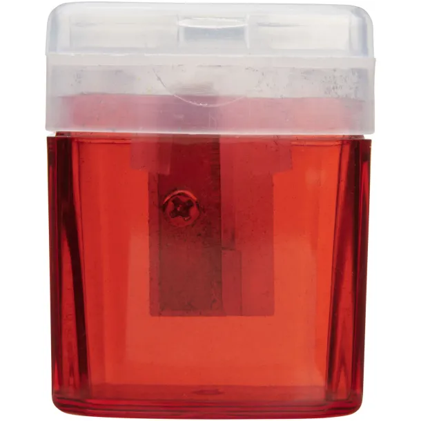Sharpi sharpener with container - Bullet Red