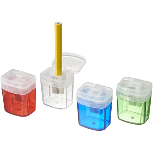 Sharpi sharpener with container - Bullet Green