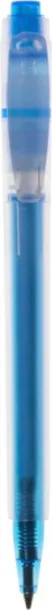 STILOLINEA OSLO Stilolinea Oslo frosty plastic ballpen - Stilolinea blue