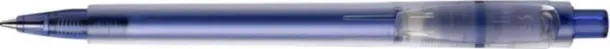 STILOLINEA OSLO Stilolinea Oslo frosty plastic ballpen - Stilolinea blue