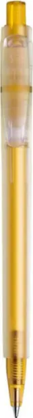 STILOLINEA OSLO Stilolinea Oslo frosty plastic ballpen - Stilolinea Žuta