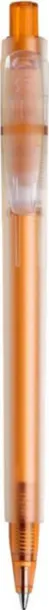 STILOLINEA OSLO Stilolinea Oslo frosty plastic ballpen - Stilolinea orange