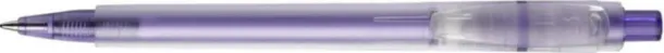 STILOLINEA OSLO Stilolinea Oslo frosty plastic ballpen - Stilolinea purple