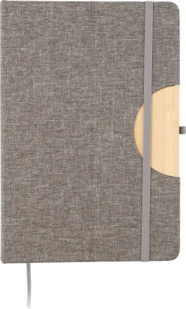 ERNST rPET (300D) notebook A5 Siva